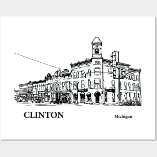 Clinton Michigan Posters and Art